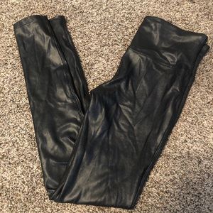 Faux Leather Leggings